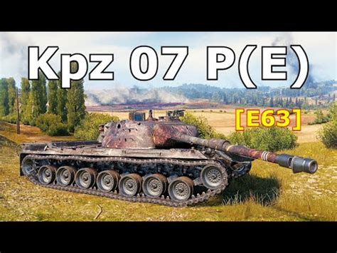 World Of Tanks Kampfpanzer P E Kills K Damage Youtube