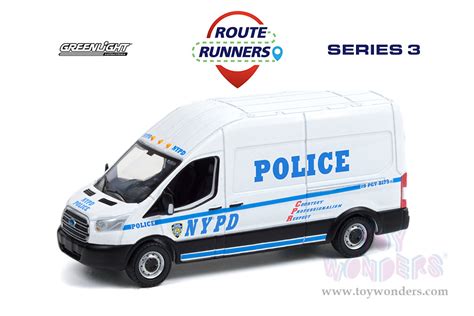 Greenlight Route Runners Series 3 2015 Ford Transit LWB High Roof