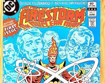 Firestorm Dc Comics Etsy