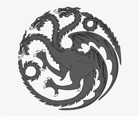 Game Of Thrones House Targaryen Sigil