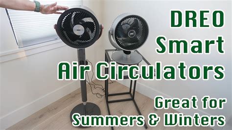 DREO Smart Pedestal And Tabletop Air Circulators Fans With Remote