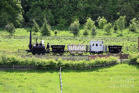 Early 19th century steam train Photograph by Bryan Attewell | Fine Art ...