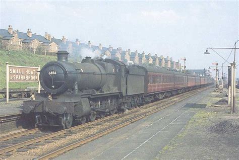 Small Heath And Sparkbrook Station Ex Gwr 4 6 0 No 6856 Stowe Grange Is Seen Passing Through