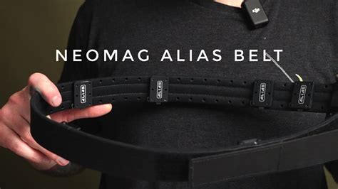 NeoMag Alias Belt System With ANR Design Holster Accessories YouTube