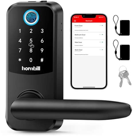 Hornbill Serrure De Porte Intelligente Empreintes Digitales Serrure