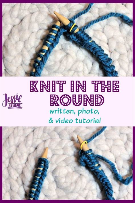 Join To Knit In The Round Its Really Easy Jessie At Home Knitting