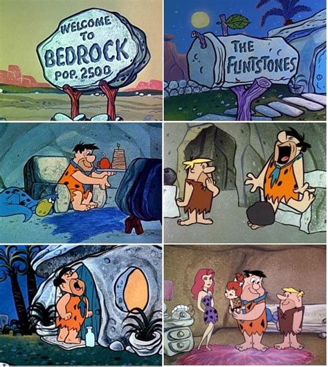 Flintstone House The Summer Of June Back To Bedrock Classic Cartoon Characters Flintstones