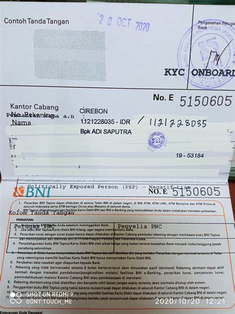 cara cek nomor rekening bri di atm 9
