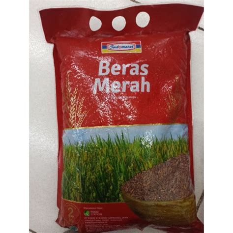 Jual Beras Merah Indomaret 2kg Shopee Indonesia