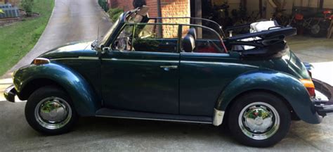 Vw Beetle Convertable Karmann Edition Fuel Injection For Sale In