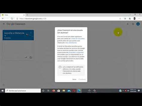 Como Crear Una Clase En Google Classroom Youtube