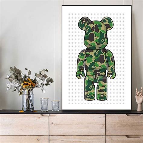 Set of 6 Prints KAWS Print KAWS Poster Bearbrick Print - Etsy