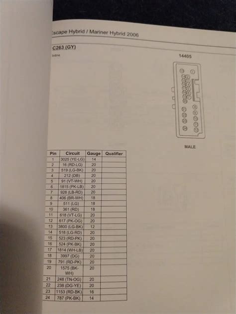 2014 Ford Escape Speaker Wire Colors