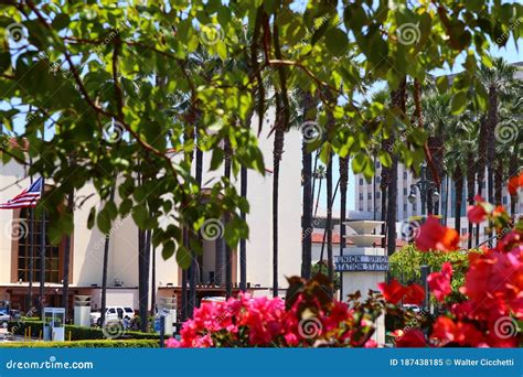 Union Station Downtown Of Los Angeles California Editorial Image