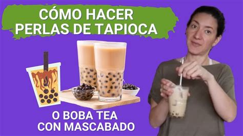 Cómo Hacer Perlas De Tapioca Caseras Con Té O Café Y Leche Boba Tea