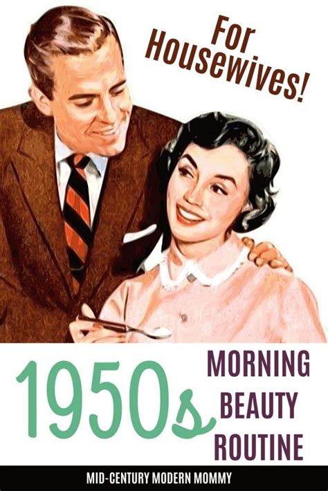 Heres A 1950s Beauty Routine For Housewife Who Wants To Start Her Days