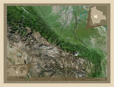 Cochabamba Bolivia High Res Satellite Labelled Points Of Cities