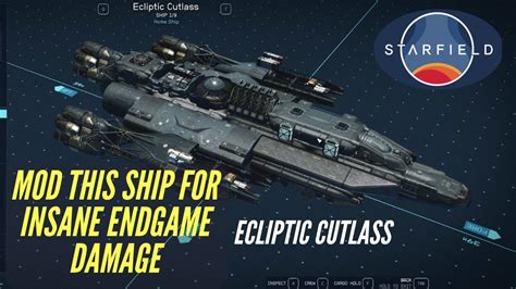 Reviewing And Modifying The Ecliptic Cutlass Starfield YouTube