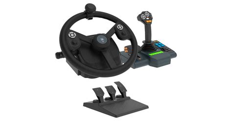 HORI Farming Vehicle Control System Simulatoren Set schwarz für PC