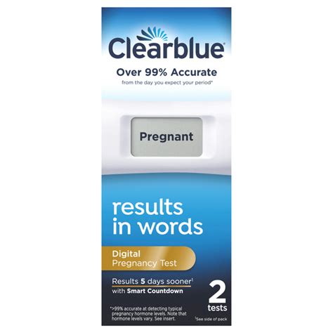 Save On Clearblue Digital Pregnancy Test Order Online Delivery GIANT