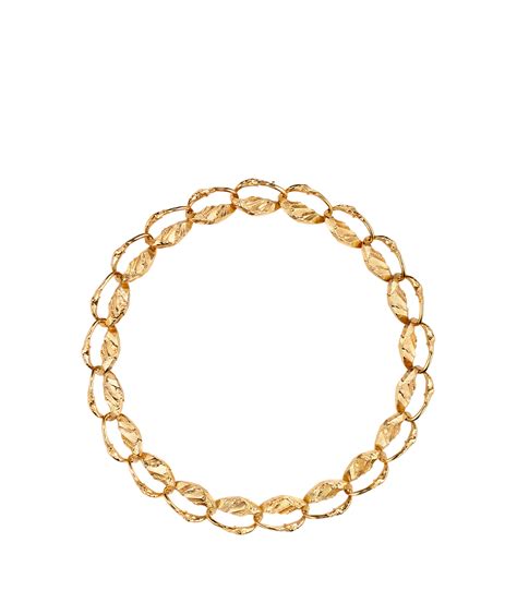 Polène Chain Eroz 24 Carat Gold Gilded