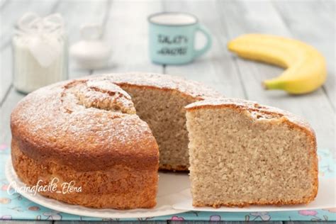 Torta Banane E Cocco Morbida E Senza Burro