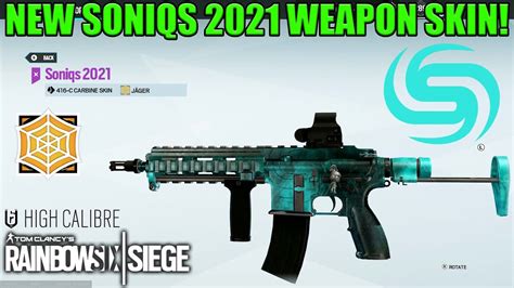 Soniqs Weapon Skin Rainbow Six Siege Youtube