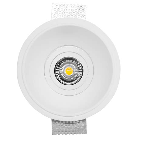 Plaster Trimless Round Adjustable Led Reality Gu Warm White K