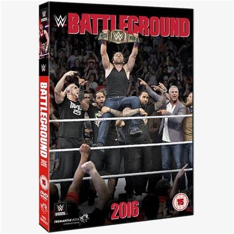 Wwe Battleground 2016 Dvd