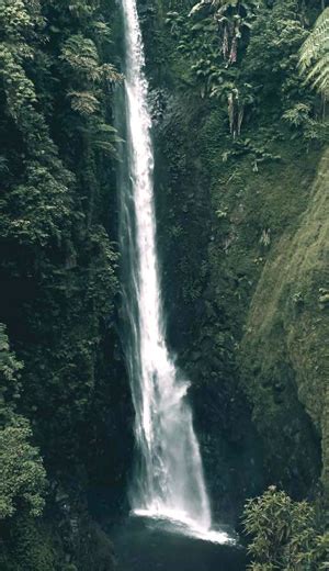 Cantel Batursari Waterfall in Brebes Regency, Central Java Province