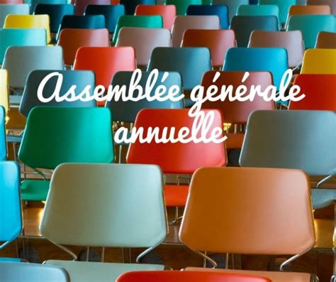 Assemblée Générale Annuelle En Vue Arrimage