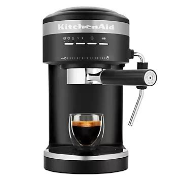 Kitchenaid Kes Bbm Semi Automatic Espresso Coffee Machine Onyx