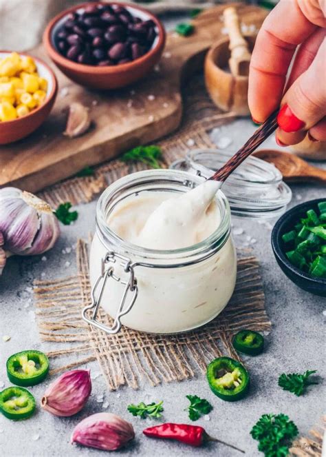 Vegane Aioli Ohne Ei Knoblauch Dip Bianca Zapatka Rezepte