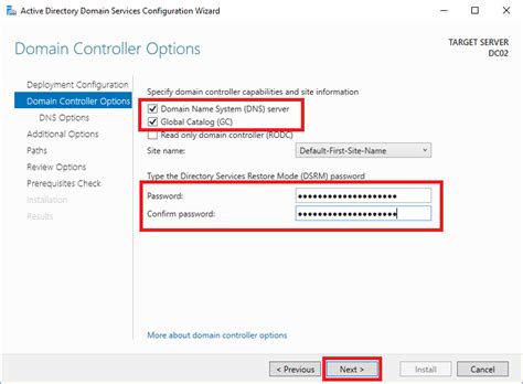 Adding A Secondary Active Directory Domain Controller On Windows Server