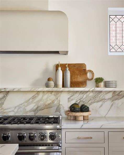 Kitchen Backsplash Shelf Things In The Kitchen