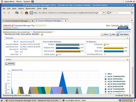 Real Time Sql Monitoring In Oracle Database 11g Database Journal