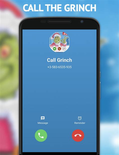 Call The Grinch ☎️ Grinch Xmas APK pour Android Télécharger