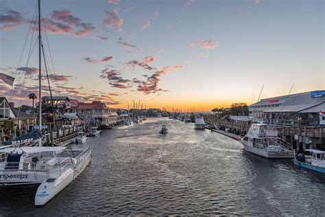 Charleston Shem Creek Photo Print Landscape Photo Landscape Etsy