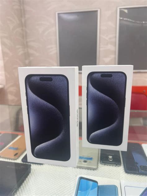 Sıfır Kapalı Kutu İphone 15 Pro Max 256 GB Blue Titannium Yurtdışı