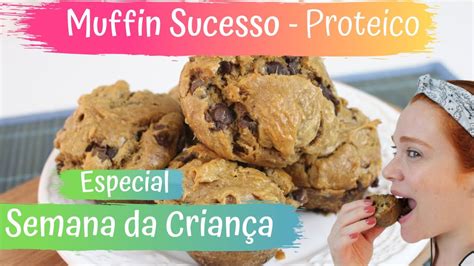 Muffin Proteico 8 13g de Proteína Rápido e Fácil de Fazer YouTube