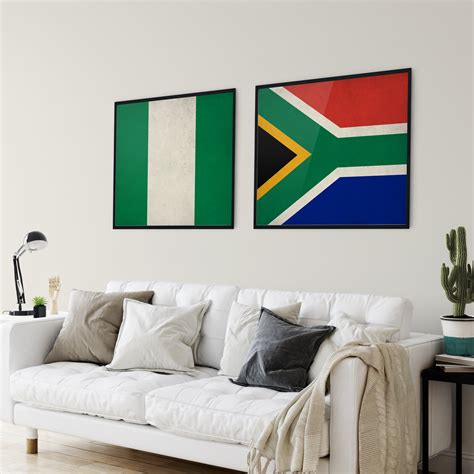 Nigeria Flag Print, Nigeria Flag Art, Nigerian Flag, Nigeria Gifts ...