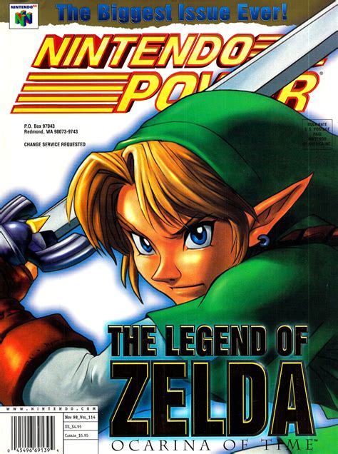 Nintendo Power 1998 Ocarina Of Time Finally Releases Zelda Dungeon