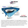 American Spas 6 Person 40 Jet Acrylic Square Hot Tub With Ozonator Wayfair