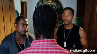 Bad Boys 2 Boyfriend at the door scene on Make a GIF