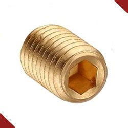 Brass Grub Screws Brass Metric Grub Screws