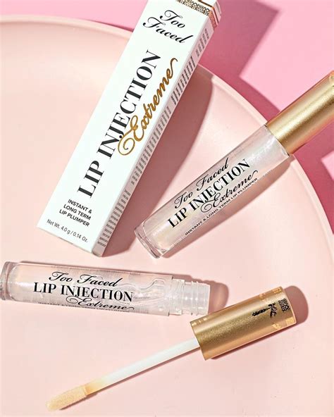 Too Faced Lip Injection Extreme Lip Plumper A Lip Gloss That Creates A Fuller Lip Look Lip