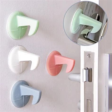 Silicone Door Stopper Safe Anti Collision Door Handle Knob Crash Pad