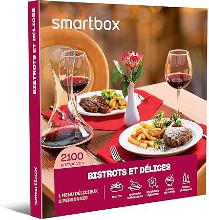 Smartbox Coffret Cadeau Bistrots Et D Lices Id E Cadeau Gourmand