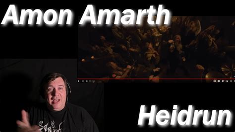 Who S The Goat Amon Amarth Heidrun Reaction Youtube