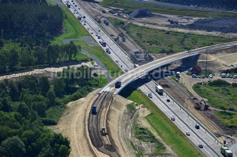 Gro Ziethen Aus Der Vogelperspektive Baustelle Zum Um Und Ausbau Des